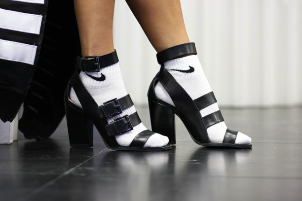 Lavinia Biancalani Highsnobiety Street style Disaronno Versace Ktz Zara Nike