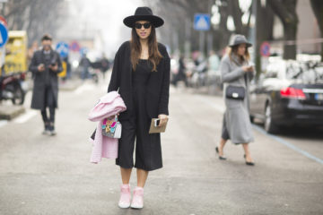 lavinia biancalani, the style pusher, milan fashion week, milan mens fashion week, milano, street style, versace , borsalino