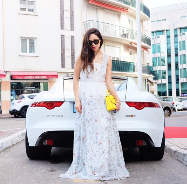 Lavinia Biancalani, Cannes, Jaguar, Givenchy 