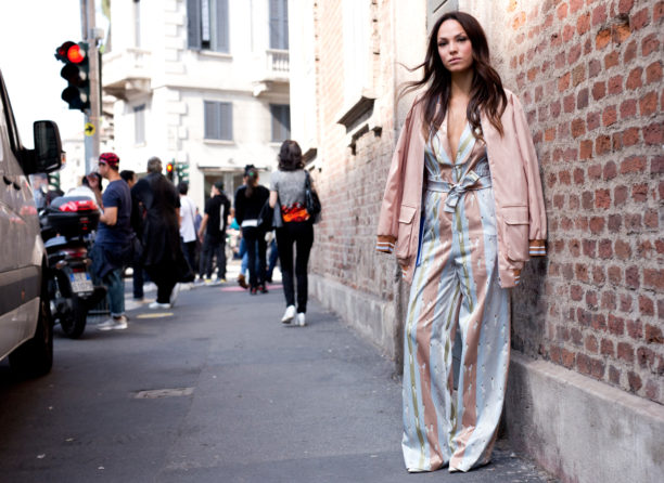 Lavinia Biancalani, Milan Fashion Week, Giorgia Fiore, pajama fashion trend, how to wear pajama