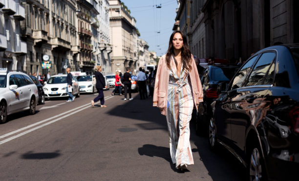 Lavinia Biancalani, Milan Fashion Week, Giorgia Fiore, pajama fashion trend, how to wear pajama