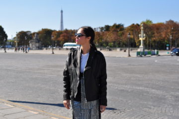 lavinia biancalani, guy Laroche, paris fashion week, street style, sergio rossi, diesel black gold