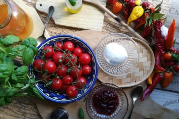 food, lavinia biancalani, viola berti, cooking, the style pusher, caprese