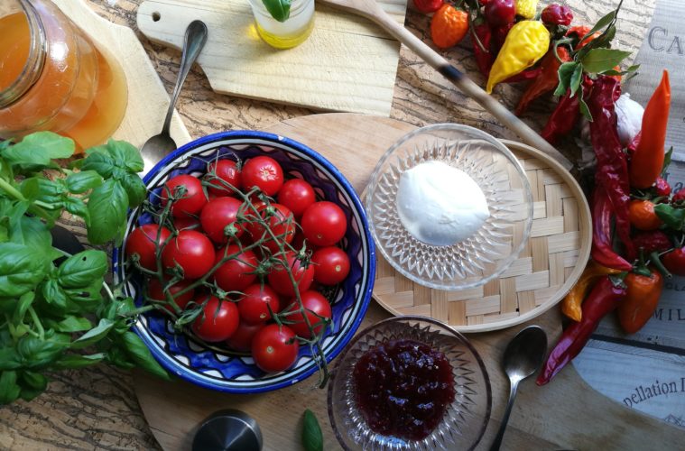 food, lavinia biancalani, viola berti, cooking, the style pusher, caprese