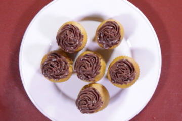 baciami in cucina, cupcake, zucca, cioccolato, rosmarino, sugarfree, vegani, bio, autunno, food, video recipe, video ricetta,