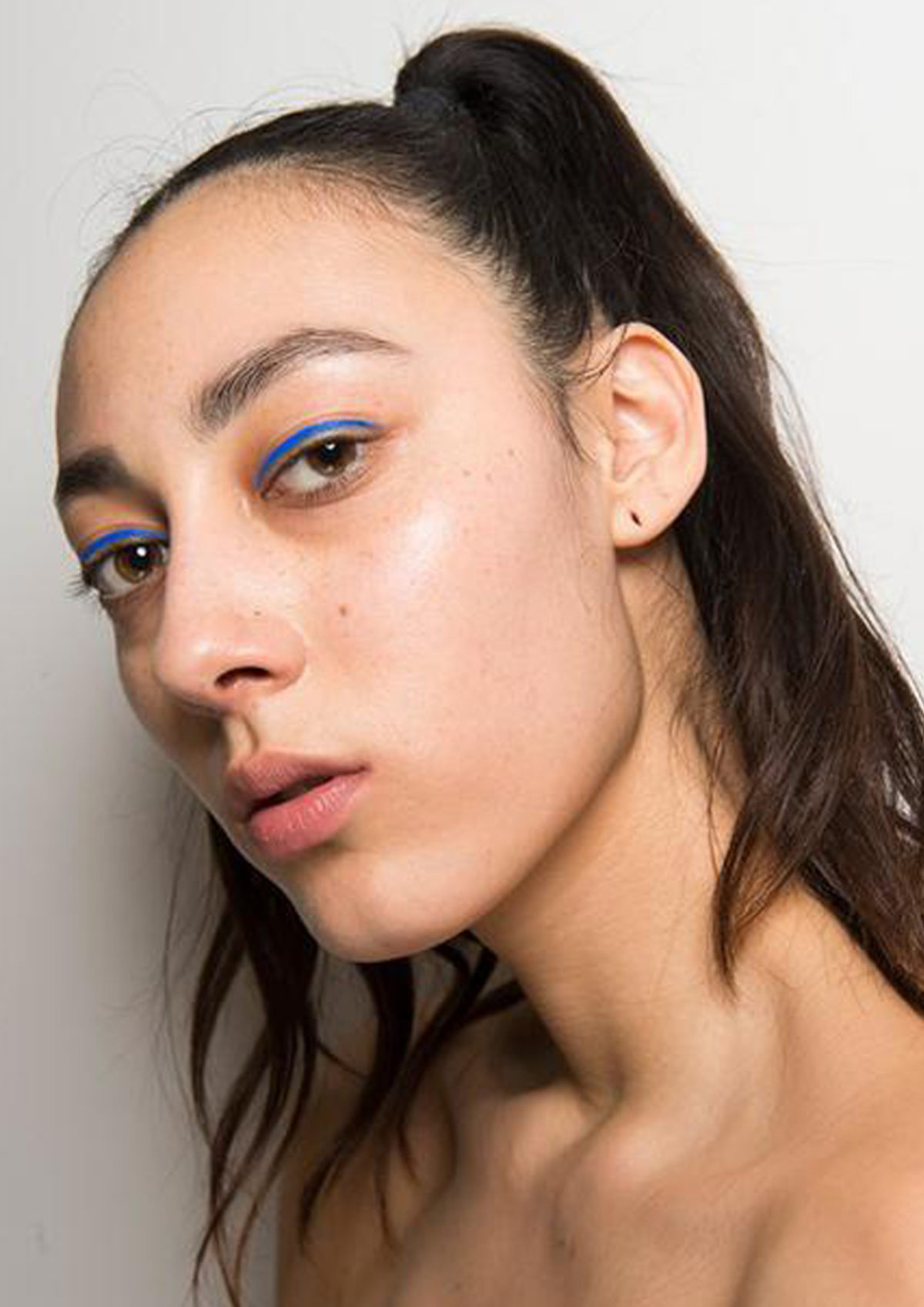 beauty, make up, hair, blu, color, fall 1017, bianca balzano, fall winter 2017, autunno inverno 2017